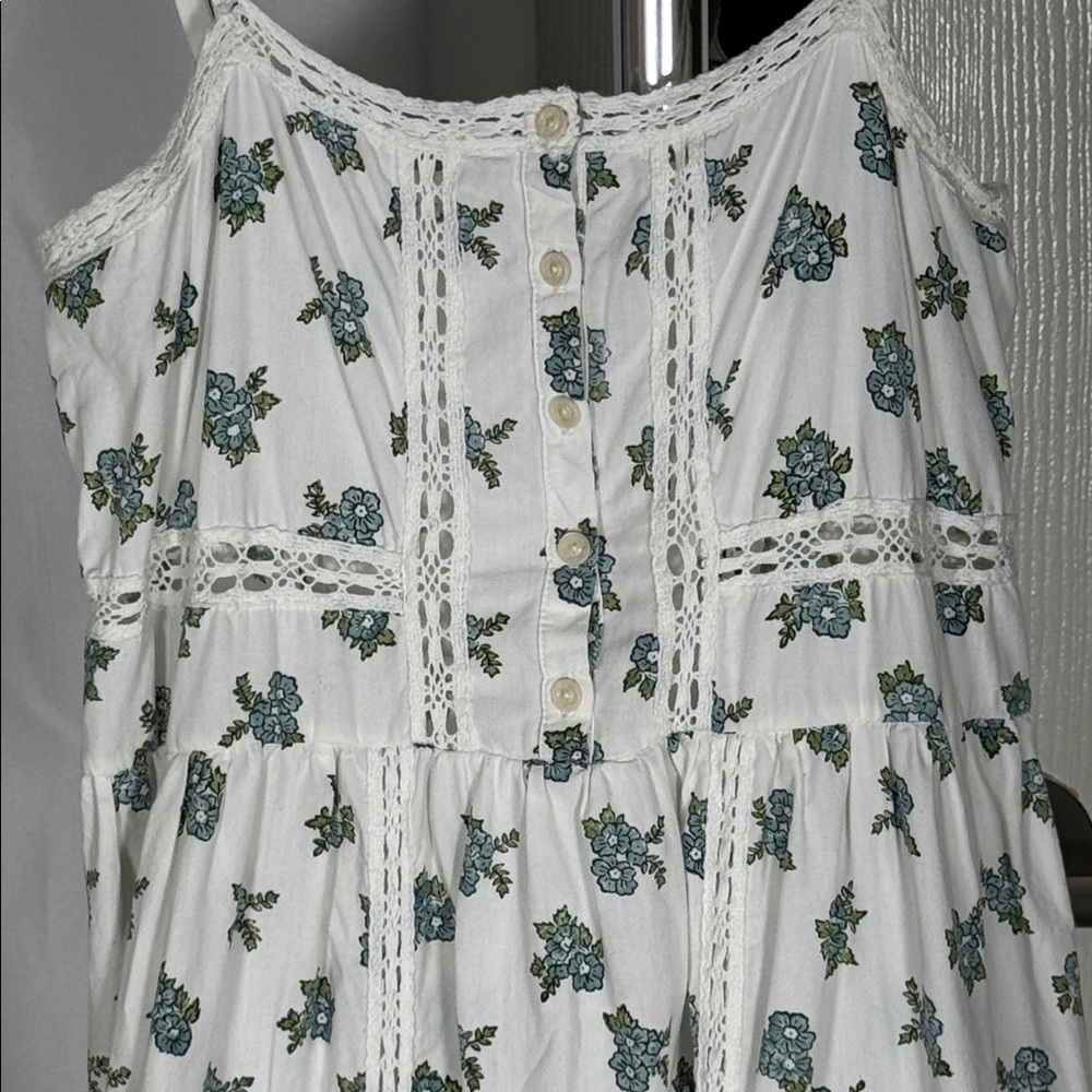SPELL Fable Block Printed Strappy Midi Dress in Wild Poppy  Size XS - Picture 6 of 17